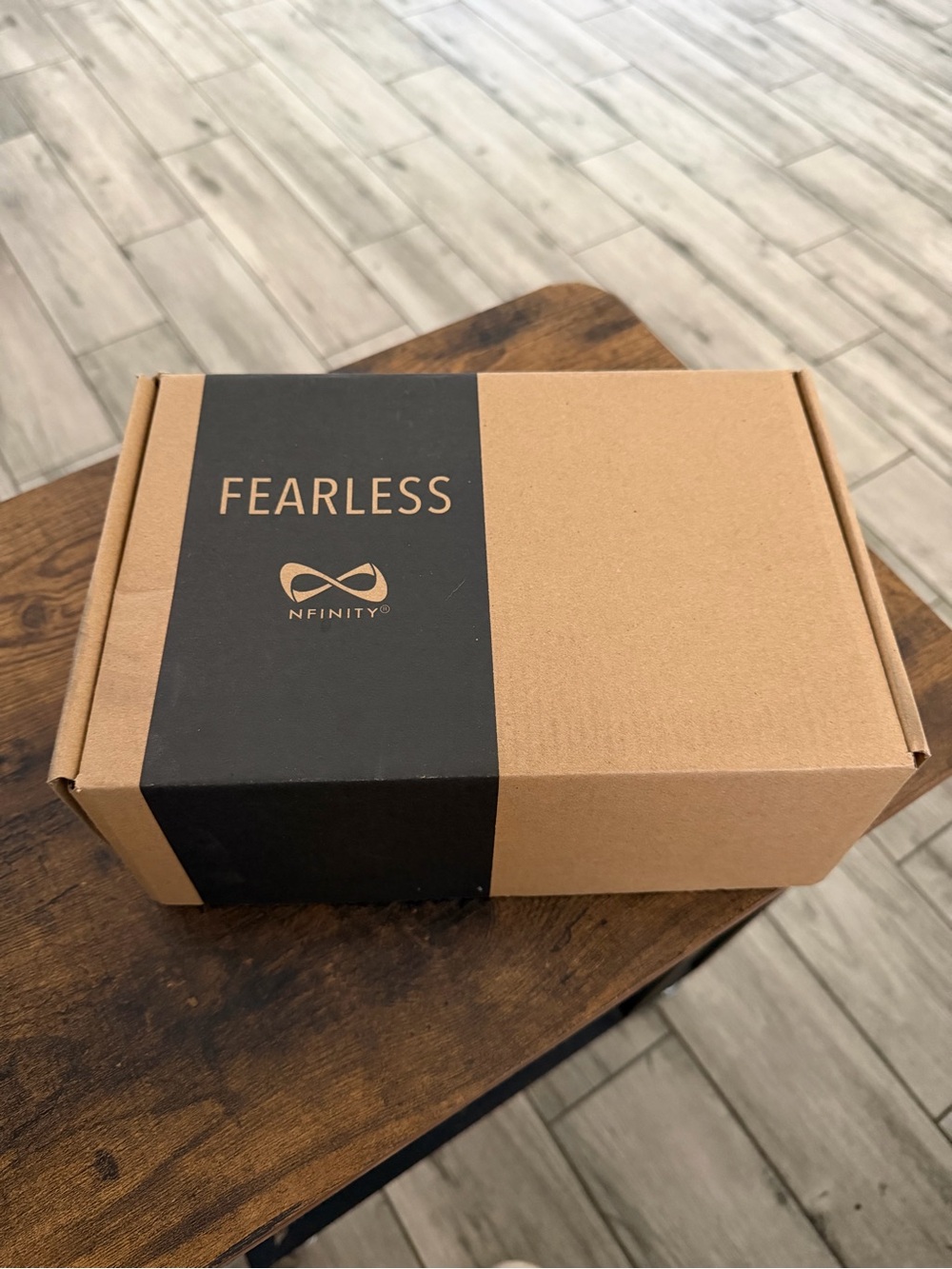 NFINITY Fearless VR Headset Accessory Box - Black and Brown